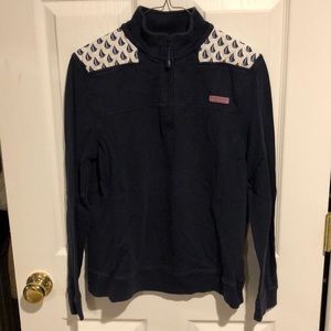Vineyard Vines quarter zip sweater